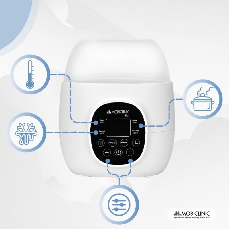 Aquecedor / Esterilizador de Biberão Duplo 6 em 1 - Mobiclinic - Image 5